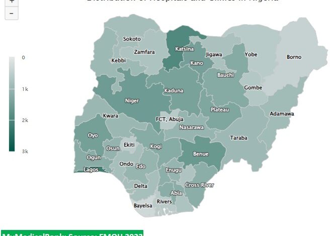 Map of Nigeria 1